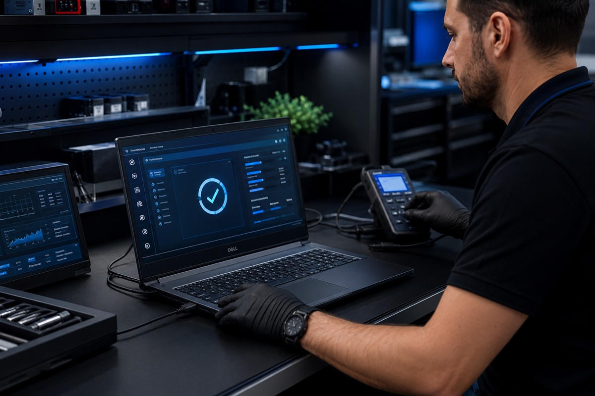 Диагностика техники Dell